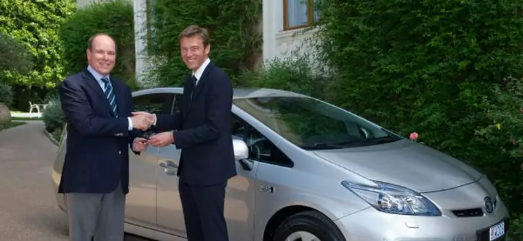 Książę Monako przetestuje Priusa Plug-In Hybrid