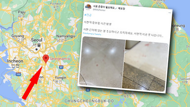 Atak nożownika w koreańskim centrum handlowym. Wielu rannych