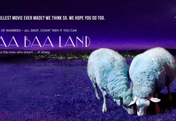 Zobacz trailer do "Baa Baa Land". Twórca z dumą reklamuje go jako najnudniejszy film świata