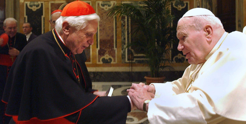 "Wypróbowany przyjaciel" nie zawsze miał to samo zdanie. Czym różnili się Benedykt XVI i Jan Paweł II