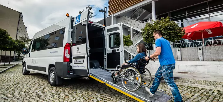 Peugeot Boxer – wersja dla niepełnosprawnych