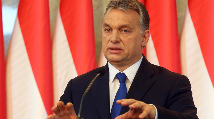 Orbán Viktor a Bildnek adott interjút /Fotó: Pozsonyi Zita