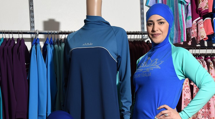 A testet takaró burkini / Fotó: AFP