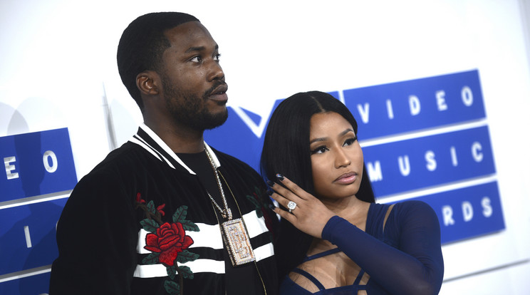 Meek Mill és exe, Nicki Minaj /Fotó: AFP