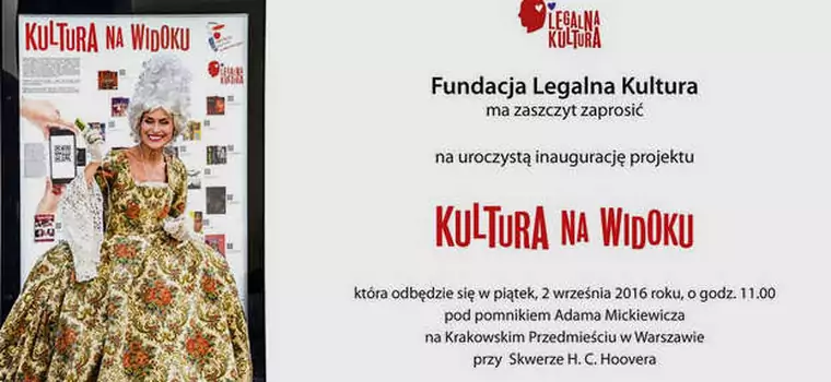 Kultura Na Widoku - inauguracja projektu już 2 września