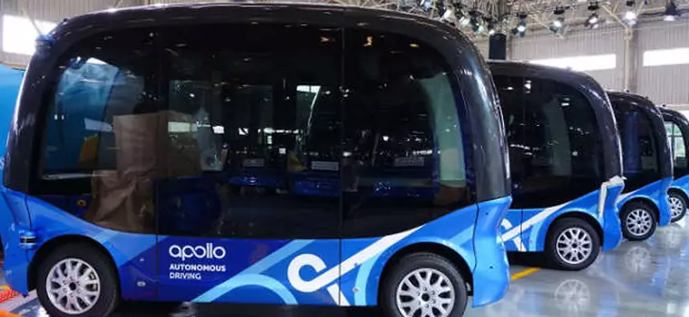 Baidu wyprowadzi autonomiczne autobusy na japońskie i chińskie drogi