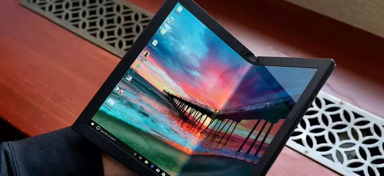 Lenovo prezentuje składany komputer. Czy to przyszłość laptopów?