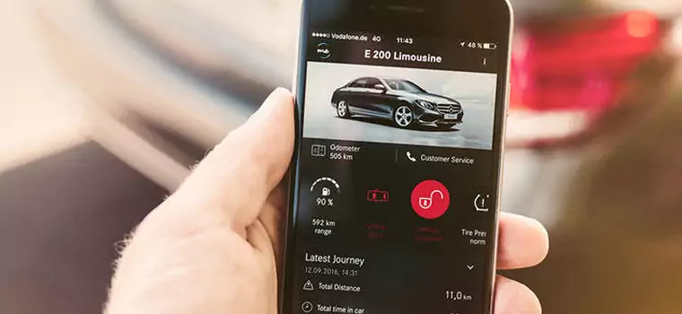 Aplikacja mobilna Mercedesa miała lukę. Kierowcy widzieli dane innych użytkowników