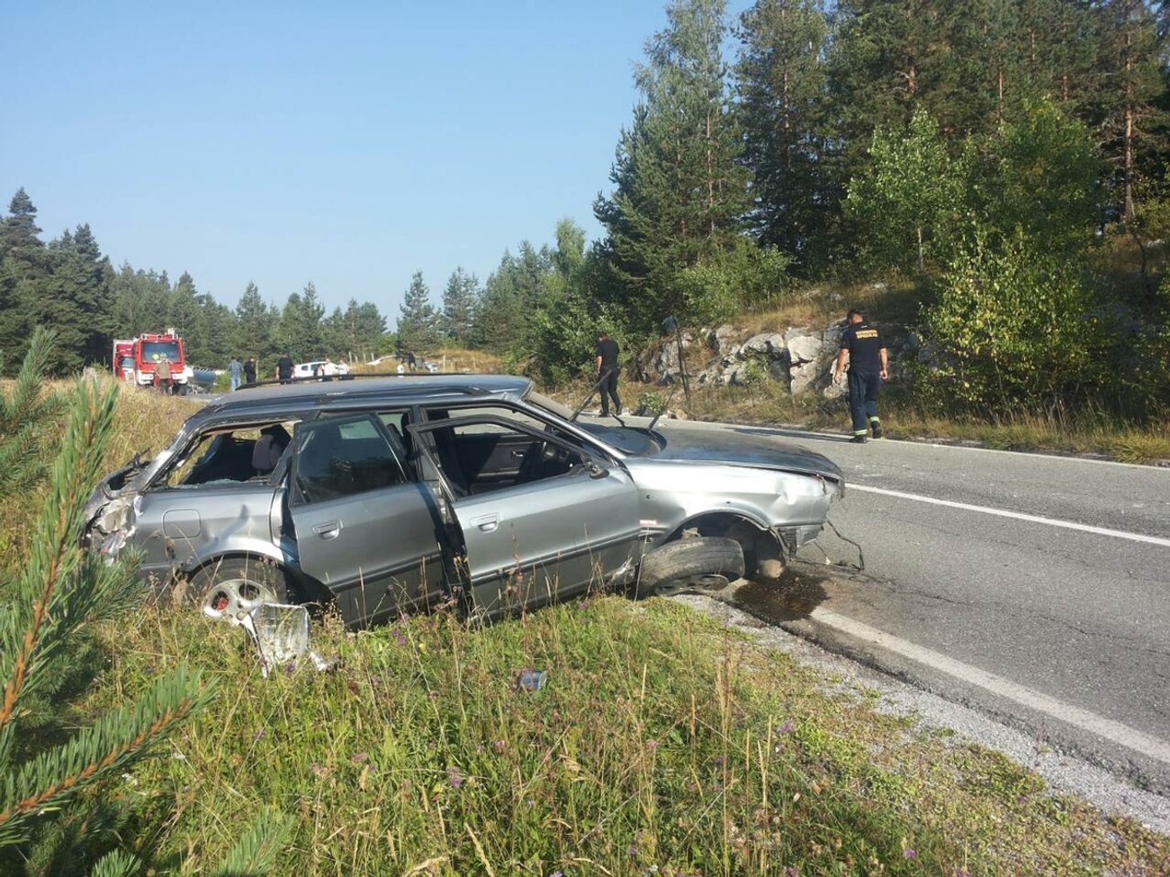 Umalo Tragedija Na Abljaku Maloletnik Iz Srbije Vozio Audi