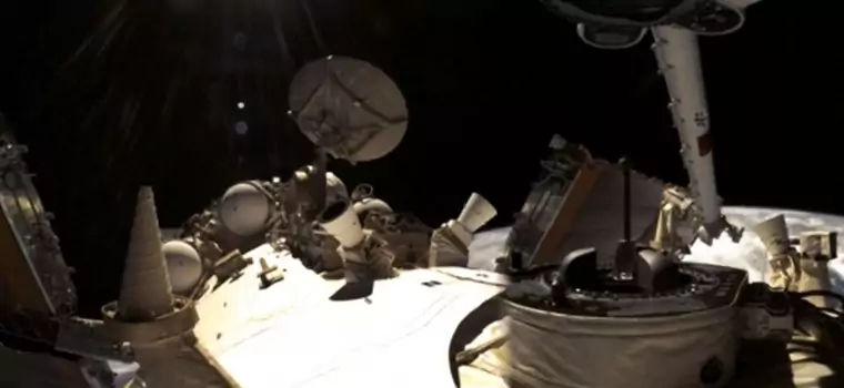 Robotyczne ramię z chińskiej stacji kosmicznej zaprezentowane na wideo