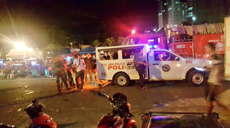 Fülöp-szigeteki robbantás / Fotó: Twitter