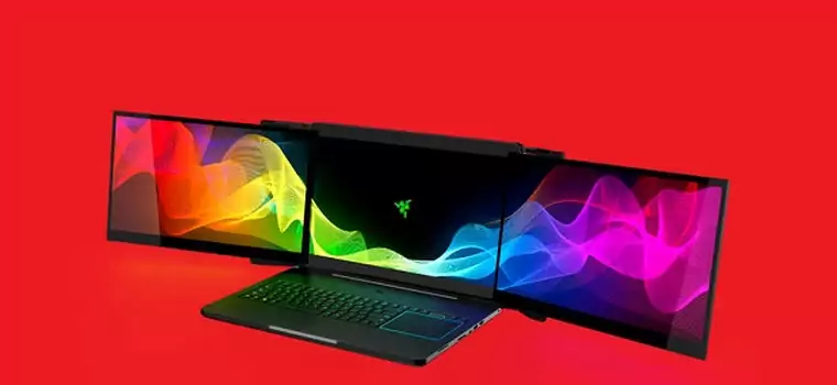 Razer Valerie - koncept laptopa z trzema monitorami (CES 2017)