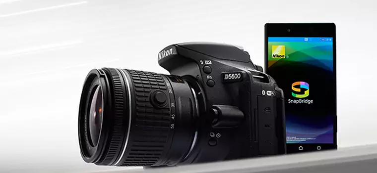 Lustrzanka Nikon D5600 z technologią SnapBridge, NFC i Bluetooth