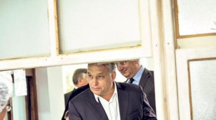 Menzán káposztázott Orbán