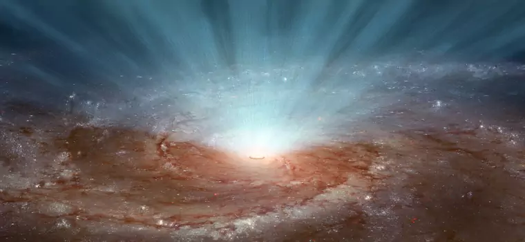 Czarna dziura o masie 50 mln Słońc pochłonęła gwiazdę i rozbłysła. To nowość dla nauki