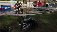Śmierć motocyklisty na Retkini w Łodzi