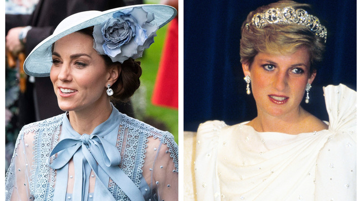 Nagy a hasonlóság Katalin hercegné és Diana között /Fotók: Northfoto
