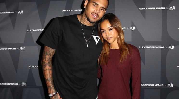 Karrueche Tran retteg az énekestől! /Fotó: Getty Images