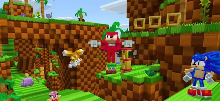 Sonic pojawi się w dodatku do Minecrafta