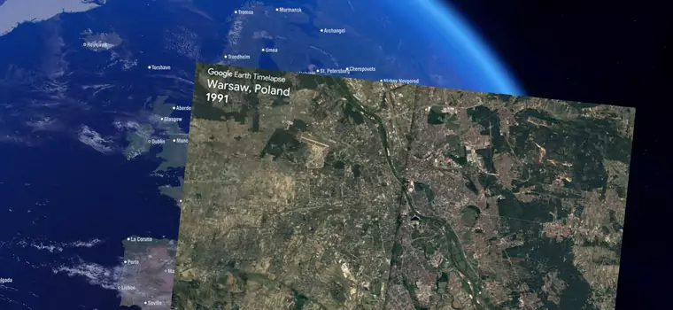 Google Earth wprowadza timelapse z ostatnich 37 lat. "To największy film na świecie złożony z 24 milionów zdjęć"