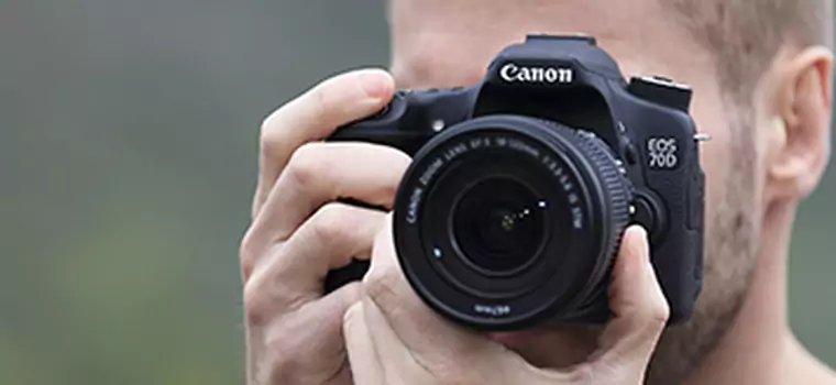 Canon EOS 70D – lustrzanka z innowacyjnym autofokusem i Wi-Fi