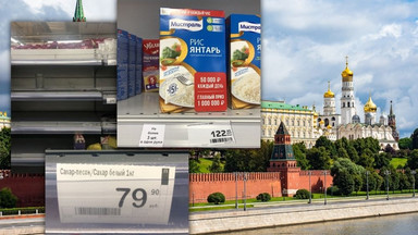 Brak cukru, leków i areszty policyjne. "Życie w Rosji staje się coraz trudniejsze"