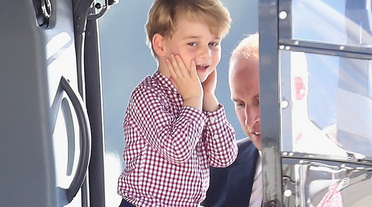 Rohan az idő, hatéves lett György, cambridge-i herceg / Fotó: Puzzlepix