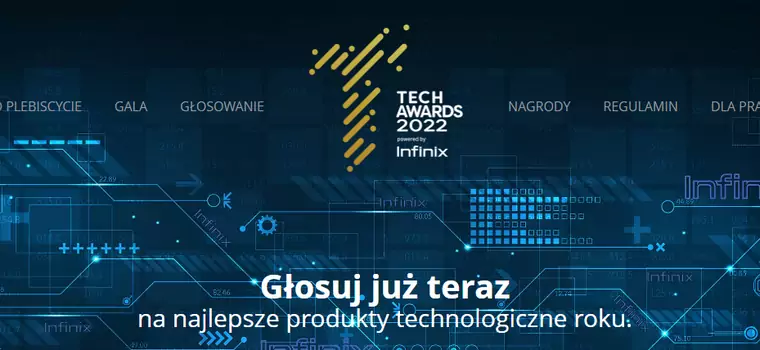 Tech Awards 2022 powered by Infinix. Ruszyło głosowanie na najlepsze produkty technologiczne roku