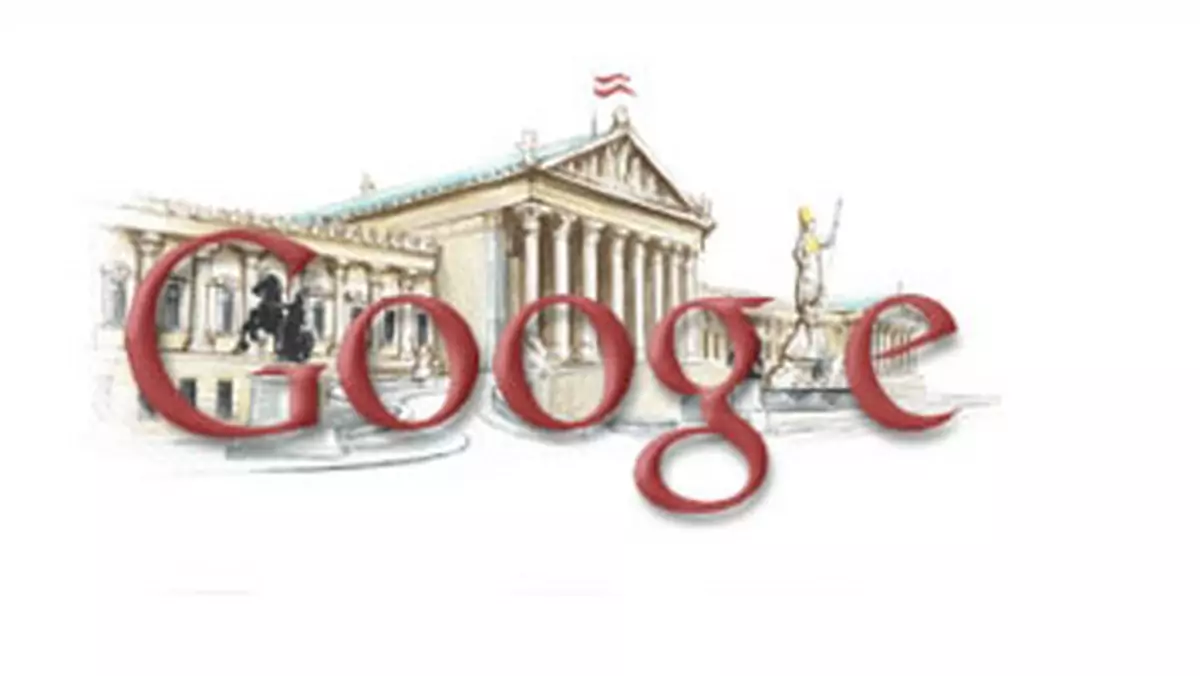 Heute ist Nationalfeiertag! - krzyczy Google