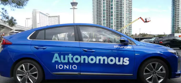 Hyundai pokazuje autonomiczne auto Ioniq (CES 2017)