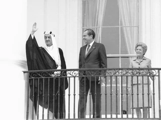 Richard Nixon król Fajsal kryzys naftowy