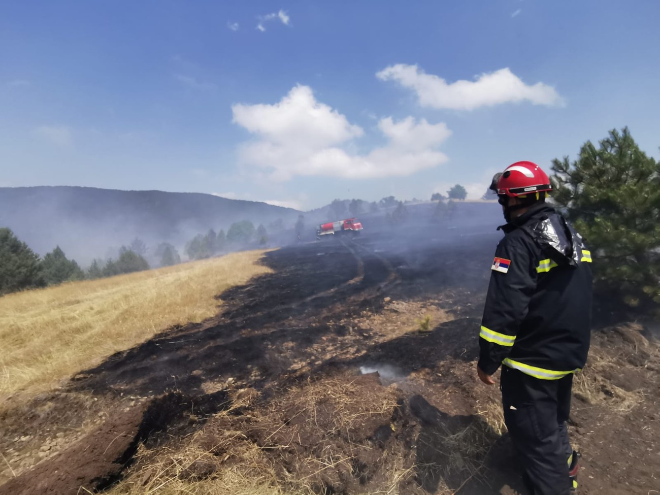 UGAŠEN požar na Mokroj Gori koji je zahvatio oko 150 hektara niskog