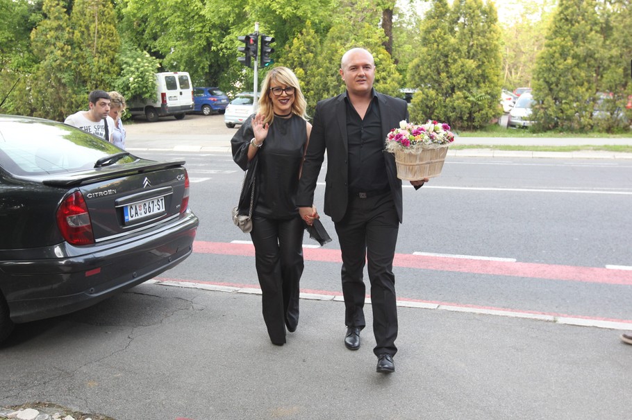 Slađa Alegro sa suprugom