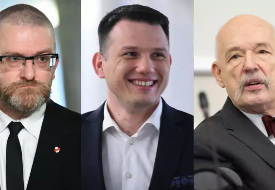 Piątka Konfederacji: Mentzen, Bosak, Korwin, Braun, Winnicki. Kontrowersje