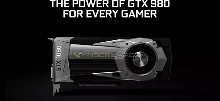 GeForce GTX 1060 przetestowany - wydajność 980-tki za niższą cenę