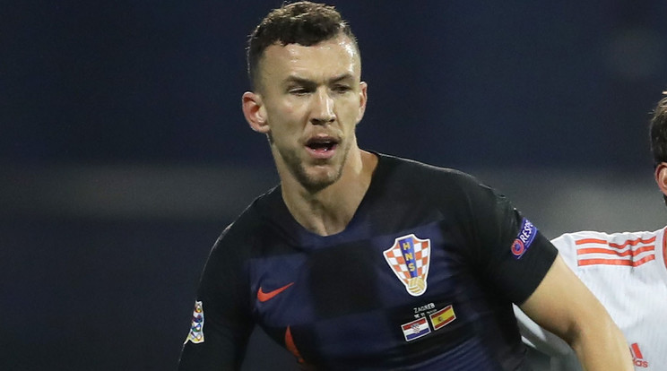 Ivan Perisic gólt lőtt a 2018-as vébé döntőjében a franciák ellen, a horvátok végül csak ez ezüstérmet szerezték meg /Fotó: Northfoto