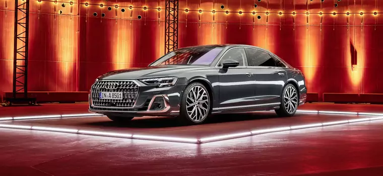 Audi A8 po liftingu – inny wygląd, więcej luksusu i lepsza technika