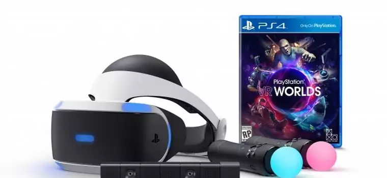 Zapowiedziano pierwszy zestaw PlayStation VR. Cena? Jakieś 2200 zł