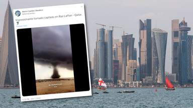 Katar w objęciach nawałnic. W kraj uderzyły tornada, są ostrzeżenia dla kibiców