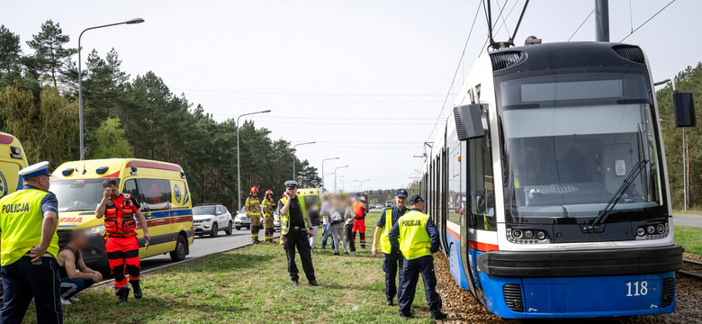 Zderzenie tramwajów w Bydgoszczy. 16 osób rannych