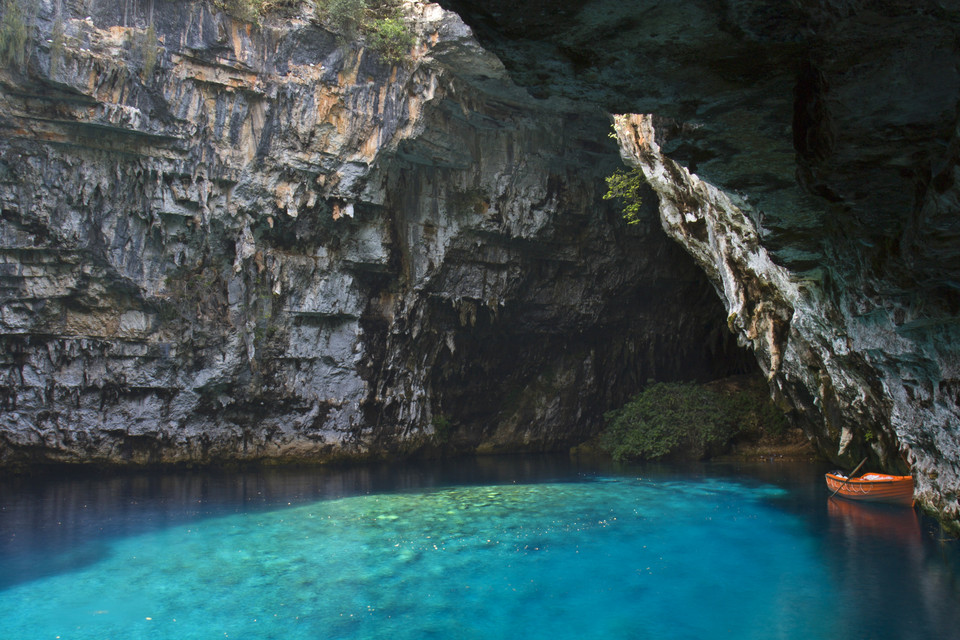 Jezioro Melissani, Grecja