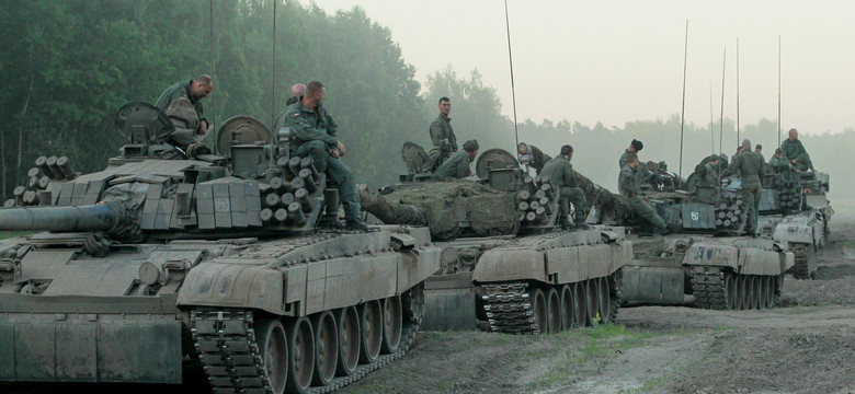Polskie czołgi PT-91 Twardy w Ukrainie