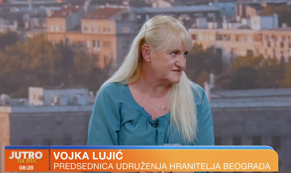 Vojka Lujić, predsednica Udruženja hranitelja Beograda