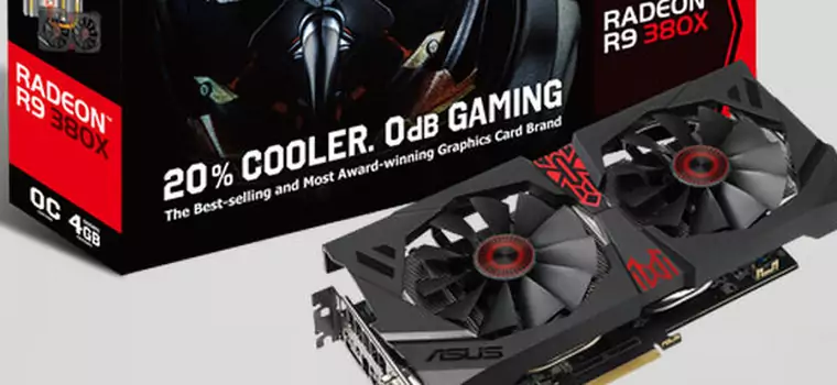 ASUS zapowiada kartę Strix R9 380X z bardzo wydajnym chłodzeniem