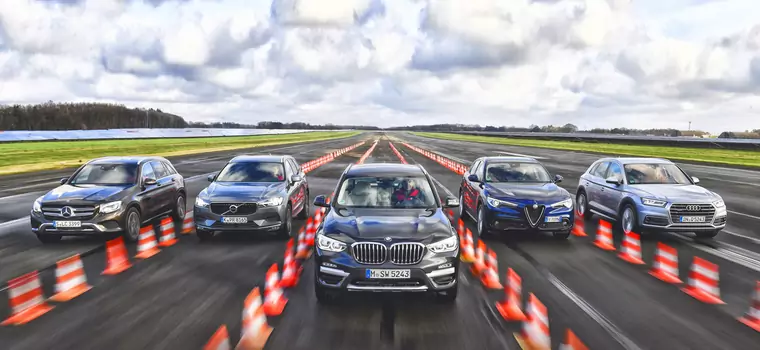 5 wszechstronnych diesli: Alfa Romeo Stelvio vs. Audi Q5, BMW X3, Mercedes GLC i Volvo XC60