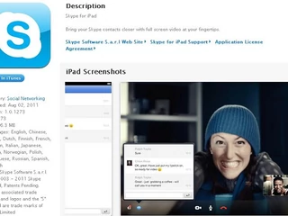 Skype na Ipad