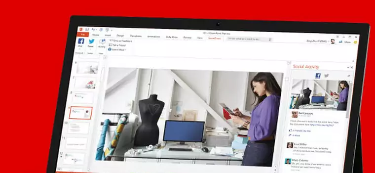 Social Share, czyli proste współdzielenie prezentacji z PowerPointa na Facebooku i Twitterze (wideo)