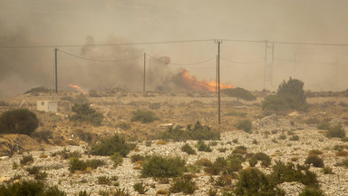 Pożary trawią Grecję. Spłonęła ogromna powierzchnia na Rodos