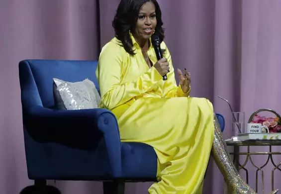 Michelle Obama w butach Balenciagi za 4 tys. dolarów. "Teraz mogę robić to, co chcę"