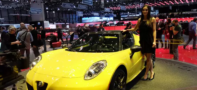 Alfa Romeo 4C Spider: premiera w Genewie